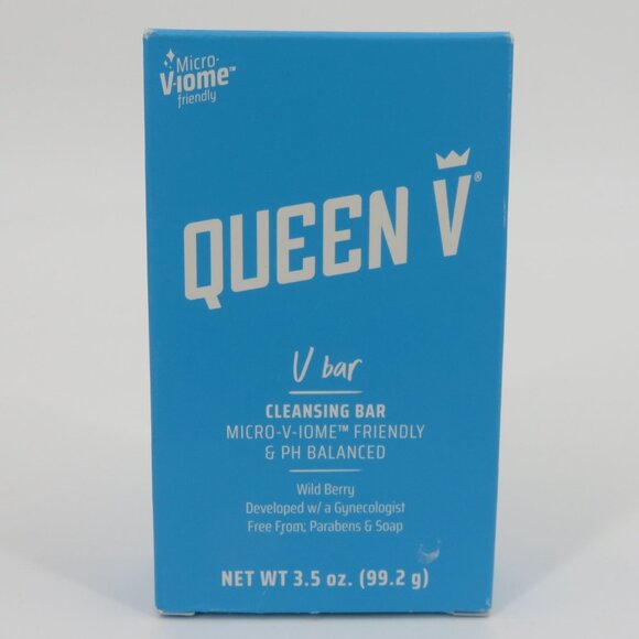 Queen V Wild Berry V Cleansing Bar UPC 302340100038 3.5oz NEW Paraben Soap Free - Picture 9 of 9